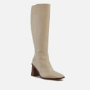 ALOHAS East Leather Heeled Knee-High Boots - UK 3.5
