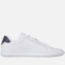Tommy Hilfiger Monogram Cupsole Leather Trainers - UK 10