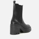 Dune Prized Leather Heeled Chelsea Boots - UK 3