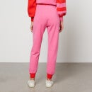 Never Fully Dressed Pink Clash Knit Jogging Bottoms - L