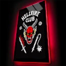 DUST! Stranger Things Season 4 - Hellfire Club Backlit Poster - Zavvi Exclusive
