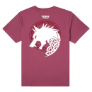 Tribes of Midgard Fenrir Unisex T-Shirt - Burgundy