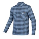 Endura Hummvee Flannel Shirt - Ensign Blue - XXL