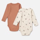 Liewood Baby Yanni Two-Pack Cotton-Blend Bodysuits - 12-18 months