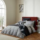 Ted Baker Magnolia Tufted Duvet Cover - Charcoal - Double