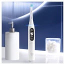 Oral B iO6 White Alabaster & Pink Sand Electric Toothbrush Duo Pack