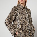 Milly deals leopard jacket