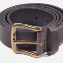Barbour Leather Belt and Billfold Wallet Gift Set - L