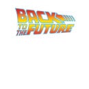 Back To The Future Classic Logo Hoodie - White