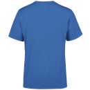 Mickey Mouse Worn Face Men's T-Shirt - Blue