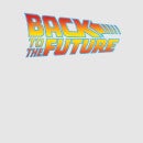 Back To The Future Classic Logo Men's T-Shirt - Grey