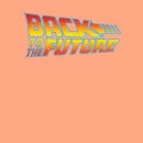 Back To The Future Classic Logo Men's T-Shirt - Coral