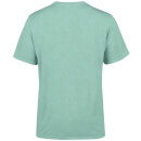 Official Superman Crackle Logo Men's T-Shirt - Mint Acid Wash