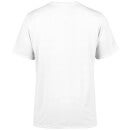 Official Superman Crackle Logo Men's T-Shirt - White