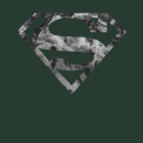 Marble Superman Logo Men's T-Shirt - Green
