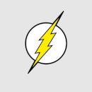 Justice League Flash Logo Men's T-Shirt - Grey