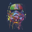 Star Wars Paint Splat Stormtrooper Men's T-Shirt - Navy
