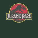 Jurassic Park Logo Vintage Men's T-Shirt - Green