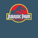 Jurassic Park Logo Men's T-Shirt - Navy Acid Wash