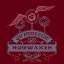 Harry Potter Quidditch At Hogwarts Women's T-Shirt - Burgundy