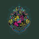 Harry Potter Hogwarts Neon Crest Women's T-Shirt - Green