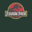 Jurassic Park Logo Vintage Women's T-Shirt - Green