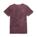 Grimmfest 2022 Skull Unisex T-Shirt - Burgundy Acid Wash