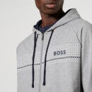 BOSS Bodywear Authentic Zipped Cotton-Jersey Hoodie - S