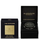Glasshouse Fragrances Black Car Diffuser - Lost in Amalfi with 1 Replacement Scent Disk