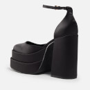Steve Madden Charlize Satin Platform Shoes - UK 7