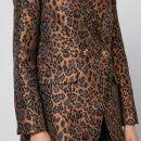 Never Fully Dressed Leopard Jacquard Blazer - UK 6