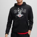 BOSS Black x Looney Tunes Embroidered Cotton Hoodie - M