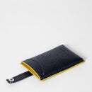 PS Paul Smith Logo-Detailed Two-Tone Leather Cardholder