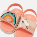 Mini Melissa Brave and Friends Unicorn Rubber Sandals - UK 5 Toddler