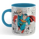 Superman Comic Mug - Blue