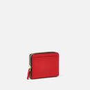 Marc Jacobs The Leather Zip Around Leather Wallet