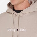 Tommy Jeans Classic Linear Cotton-Blend Jersey Hoodie