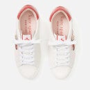 Kate Spade New York Ace Hearts Embellished Leather Trainers - UK 4
