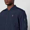 Polo Ralph Lauren Shell and Cotton-Blend Bomber Jacket - S