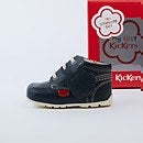 Baby Kick Hi Leather Navy