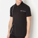 Armani Exchange Logo Stretch-Cotton Polo Shirt
