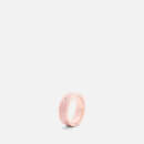 Marc Jacobs The Medallion Rose Gold-Tone Resin Ring