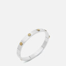 Tory Burch Miller Stainless Steel and Gold-Tone Bracelet - XS