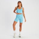 MP Women's Shape Seamless Cycling Shorts - Blue Tie Dye