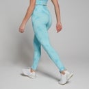 Naisten saumattomat MP Shape -leggingsit – solmuvärjätty sininen - XL
