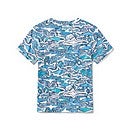 Short Sleeve Shark Chalk Swim Shirt