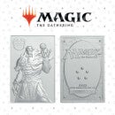 Magic the Gathering Limited Edition .999 Silver Plated Karn Metal Collectible