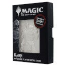 Magic the Gathering Limited Edition .999 Silver Plated Karn Metal Collectible