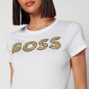 BOSS Eventsa Logo-Sequined Cotton-Jersey T-Shirt - XS