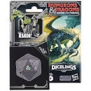 Hasbro Dungeons & Dragons Honor Among Thieves D&D Dicelings Black Dragon Collectible Action Figure